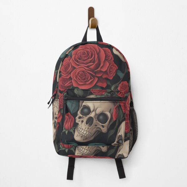 Item preview, Skulls and roses pattern.  designed and sold by twisted-dot.
