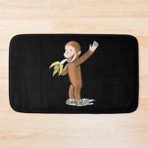 Item preview, Curious George eating a banana designed and sold by adael-mclamb.