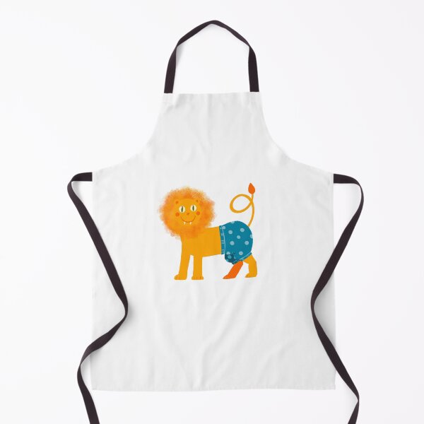 Item preview, Cheerful lion in blue pants. designed and sold by Olga Matskevich.