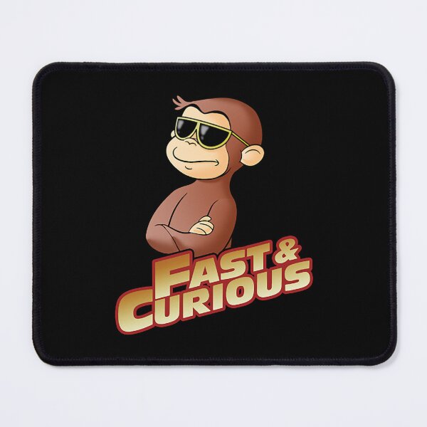 Item preview, Curious George FAST AND CURIOUS. designed and sold by adael-mclamb.