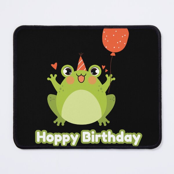 Item preview, Hoppy Birthday Frog Frogs Kids designed and sold by MooonTees.