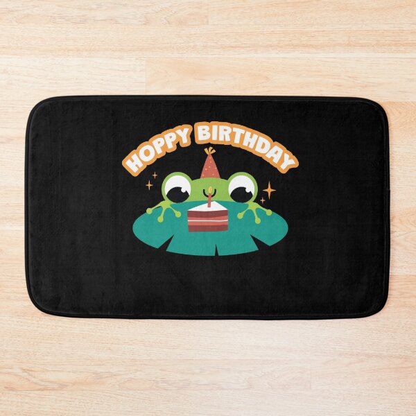 Item preview, Hoppy Birthday Frog Frogs Kids designed and sold by MooonTees.