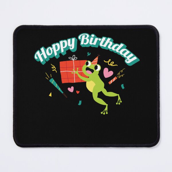 Item preview, Hoppy Birthday Frog Frogs Kids designed and sold by MooonTees.