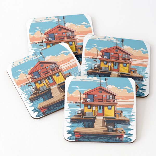 Item preview, Boat Parked Dock designed and sold by Chemikal1993.