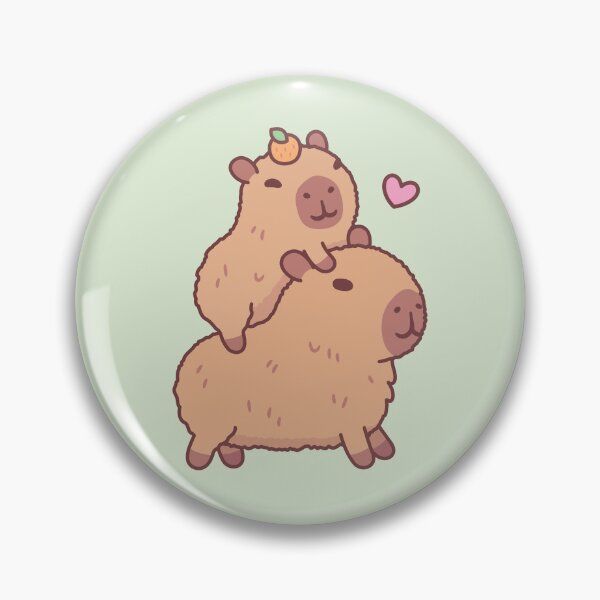 Item preview, Cute Baby Capybara Hitching A Ride designed and sold by rustydoodle.