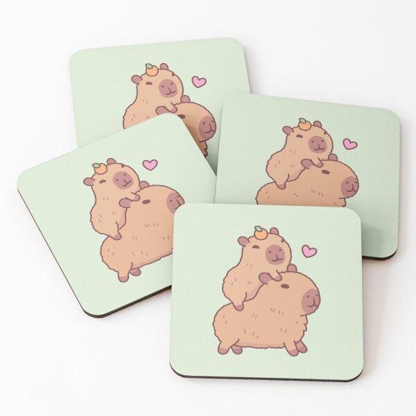 Item preview, Cute Baby Capybara Hitching A Ride designed and sold by rustydoodle.