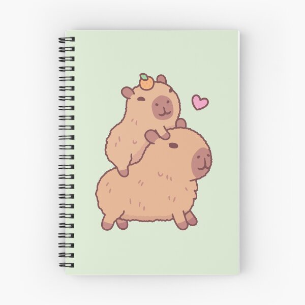 Item preview, Cute Baby Capybara Hitching A Ride designed and sold by rustydoodle.
