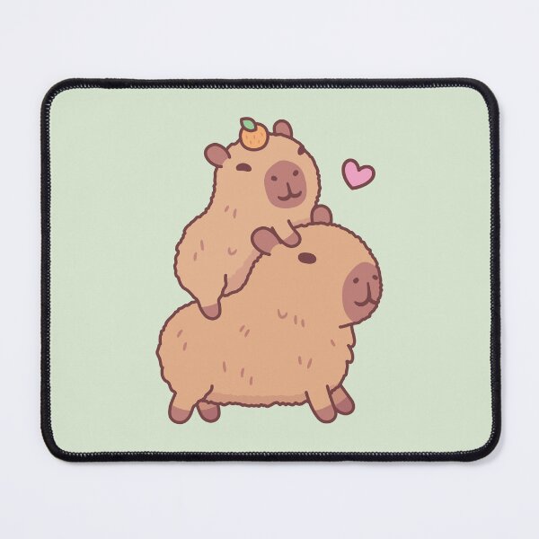 Item preview, Cute Baby Capybara Hitching A Ride designed and sold by rustydoodle.