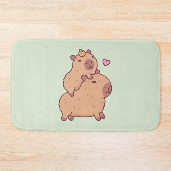 Item preview, Cute Baby Capybara Hitching A Ride designed and sold by rustydoodle.