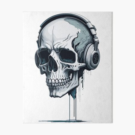 Skullcandy Headphones Art Board Prints for Sale Redbubble