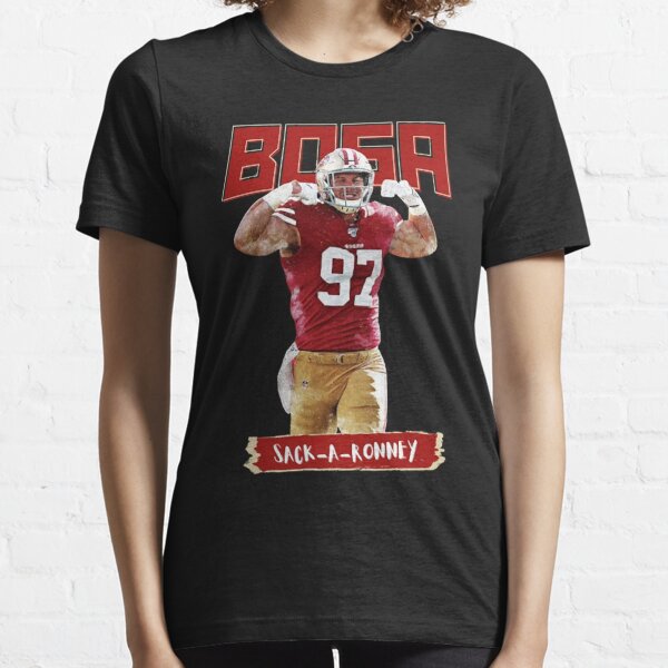 Nick Bosa Jersey Sticker for Sale by aenewby