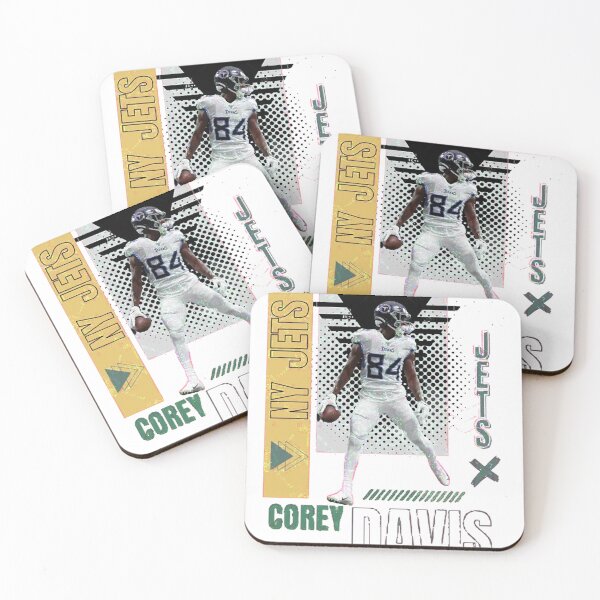 Aperçu de l'œuvre affiche de papier de football de Corey Davis créée et vendue par ShopArtMcfarla.