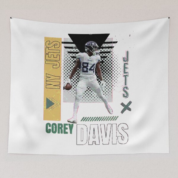 Item preview, corey davis football paper poster designed and sold by ShopArtMcfarla.
