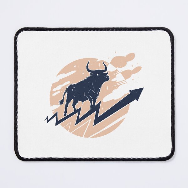 Item preview, bull stock market designed and sold by DerSenat.