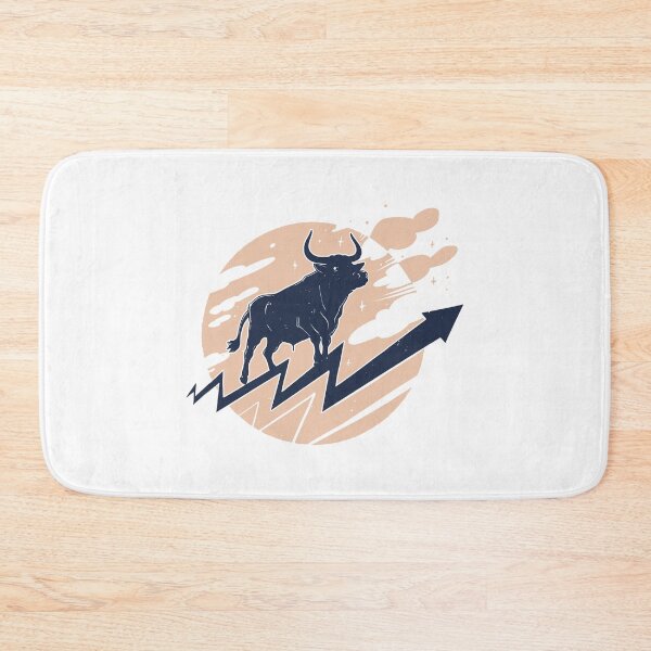 Item preview, bull stock market designed and sold by DerSenat.