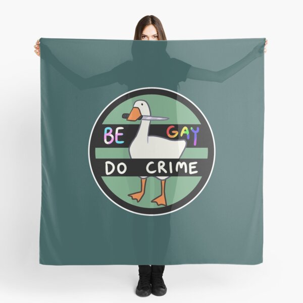 Item preview, Be Gay Do Crime Goose designed and sold by LesiaHamel.