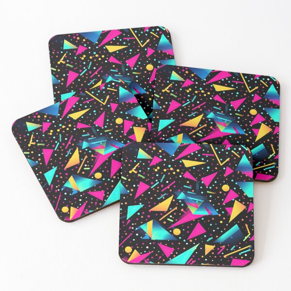 Item preview, 80s and 90s Retro Pop Synthwave Pattern designed and sold by AeonAcademy.