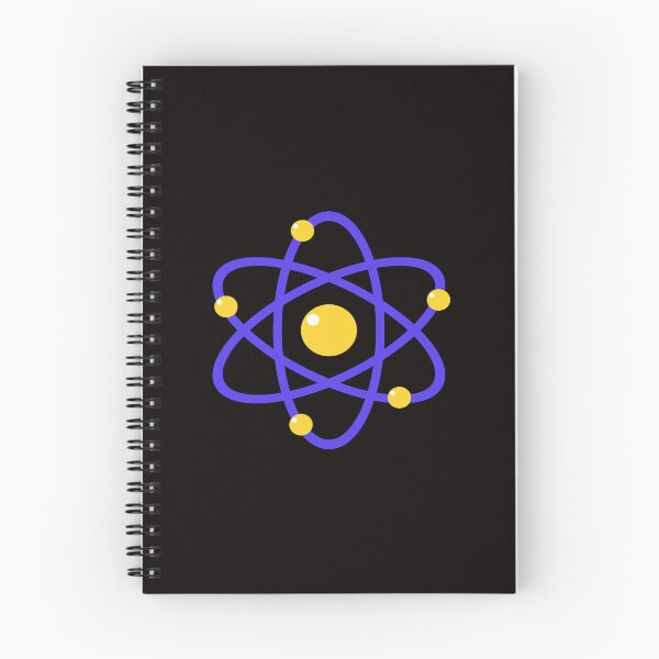 Item preview, Atom Icon Blue and Yellow designed and sold by Jeallan Designs.