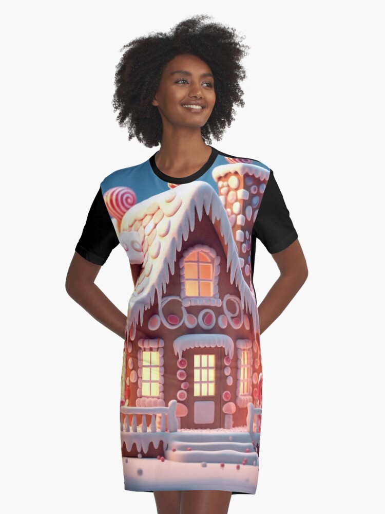 Gingerbread 2024 house dress