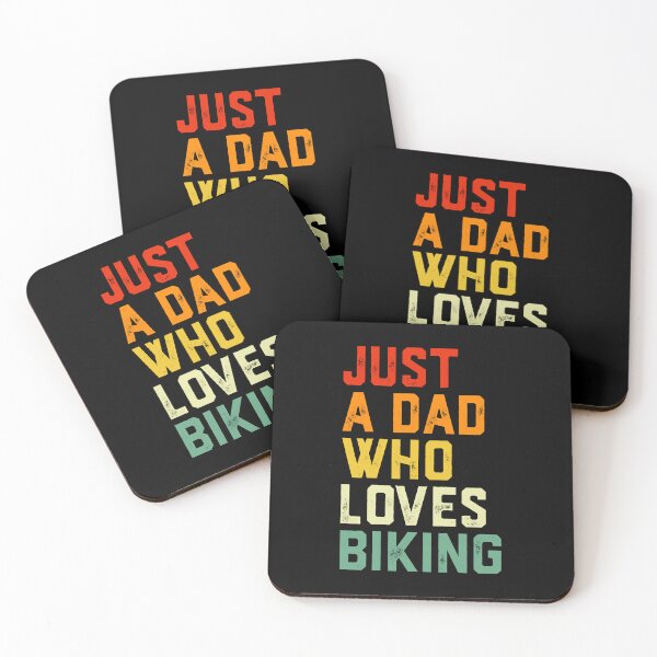 Item preview, Just a Dad Who Loves Biking, Biking Fan Biking Dad designed and sold by jingdomdesgine.