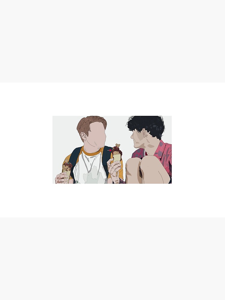 Thumbnail 6 of 6, Pet Bandana, Nick and Charlie with ice cream designed and sold by prettyodd04.
