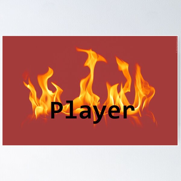 Item preview, Player fire gamer designed and sold by AniGamesCenter.