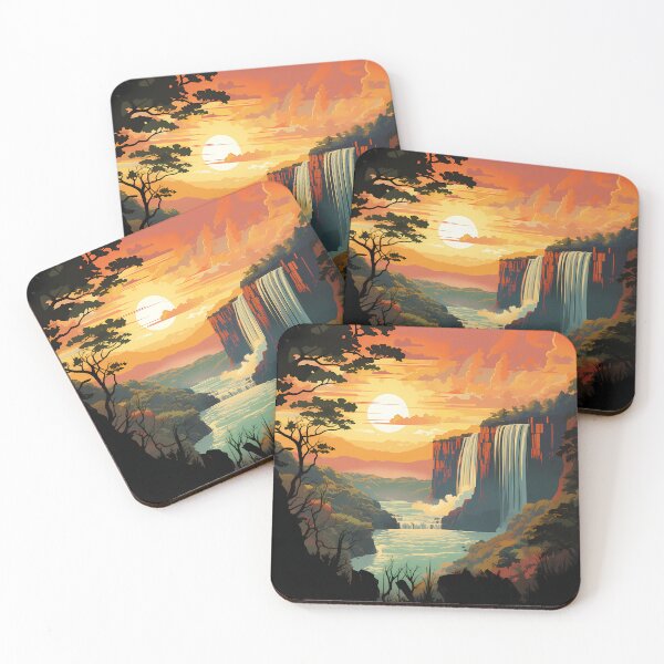Item preview, Radiant Majesty: Victoria Falls Veil Unveiled designed and sold by Vansky-Art.