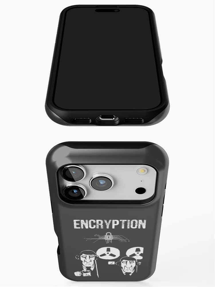 Thumbnail 3 of 4, iPhone Case, Encryption designed and sold by coderman.