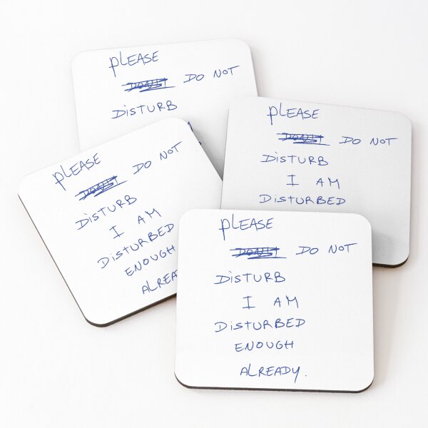 Item preview, Please Do Not Disturb. I Am Disturbed Enough Already. designed and sold by DreamersSoul.