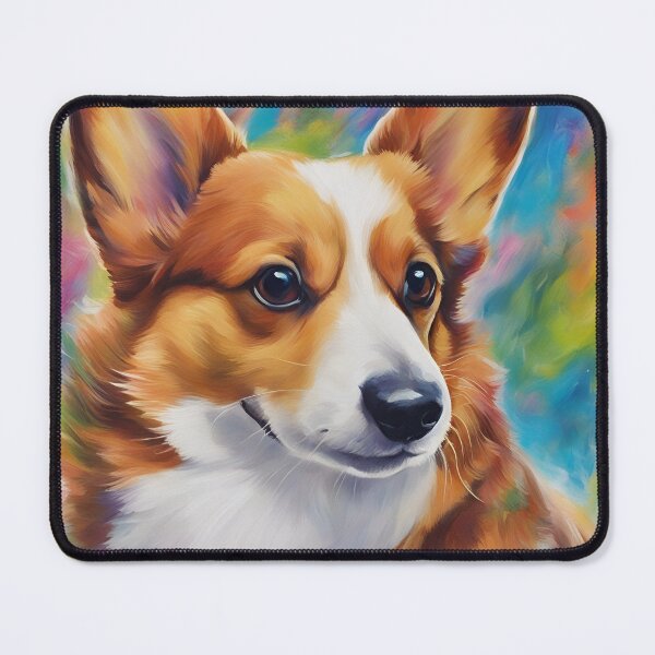 Item preview, Corgi Dog Color Portrait designed and sold by PetArt  ⭐⭐⭐⭐⭐.