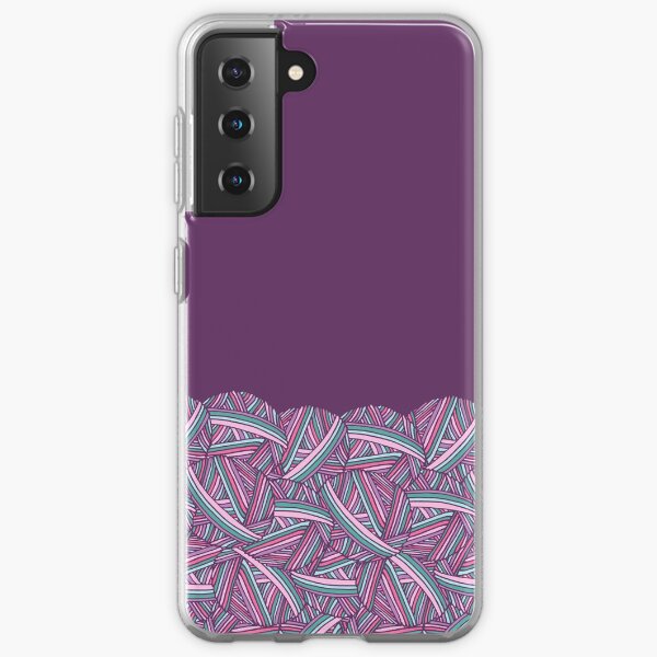 Pretty Pile of Macaroon Yarn Balls for Luscious Leggings Collection by Kristin Omdahl Samsung Galaxy Soft Case