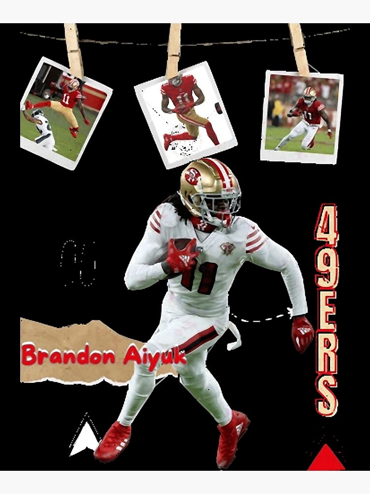 Brandon Aiyuk Poster San Francisco 49ers NFL Sports Print 