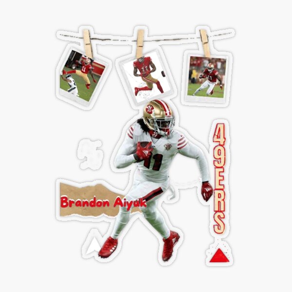 George Kittle Football Edit Tapestries 49ers - George Kittle - Sticker