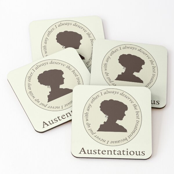 Item preview, Jane Austen Emma Quote and silhouette designed and sold by Cosmic-Fandom.