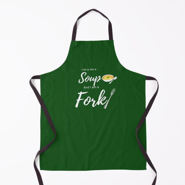Item preview, Life is like a soup and I am a fork  designed and sold by Basma Store.