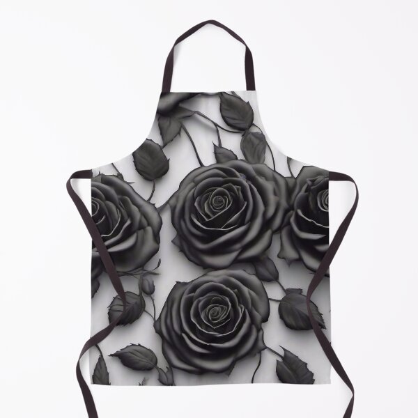 Item preview, 3D Black rose Pattern designed and sold by HEL-GSHOP.