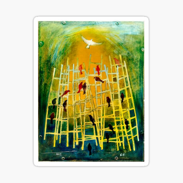Item preview, Let Go and Let God  designed and sold by Carin Fausett.