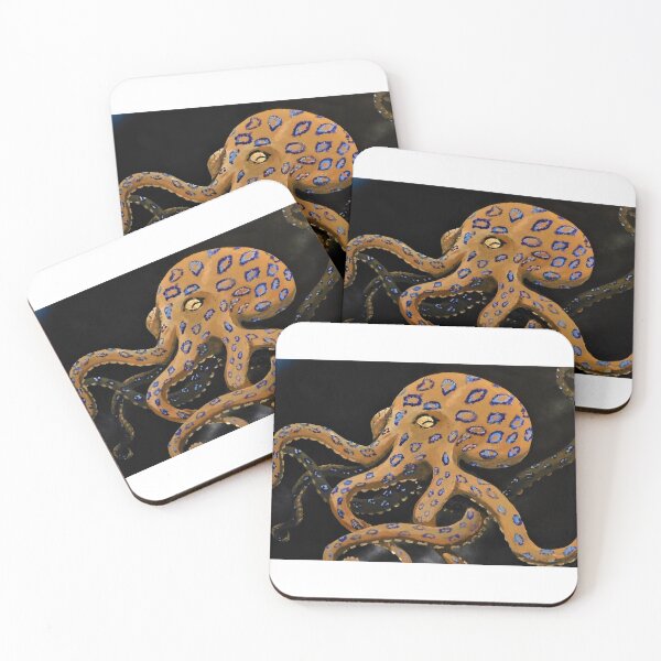 Item preview, Blue Ringed Octopus designed and sold by Stephanie Sargeantson.