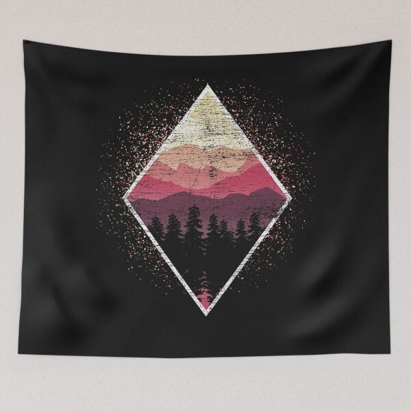 Item preview, Landscape Wildlife Nature Outdoor Mountains Trees Forest designed and sold by mainana78.