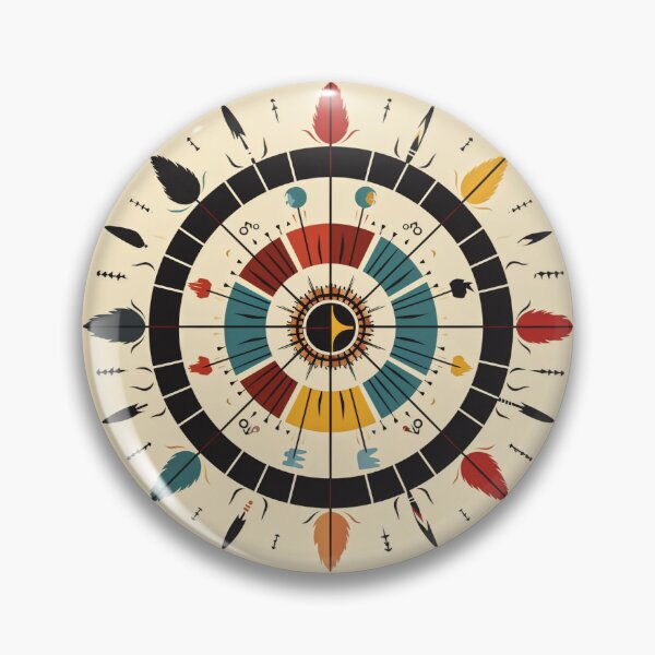 Item preview, Native American Day Tribute: Celebrating Culture: Medicine Wheel designed and sold by captainpeter.