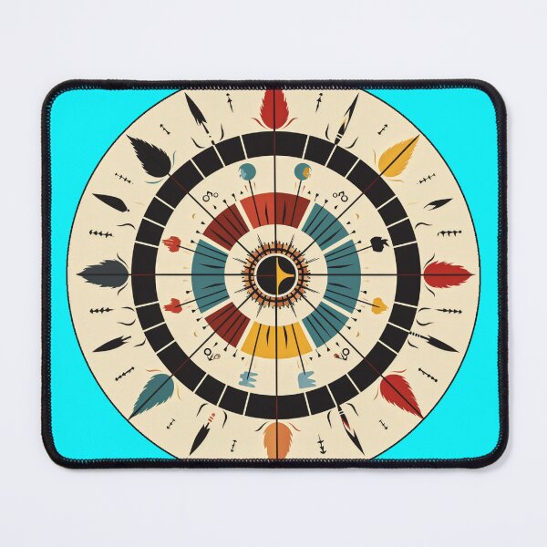 Item preview, Native American Day Tribute: Celebrating Culture: Medicine Wheel designed and sold by captainpeter.
