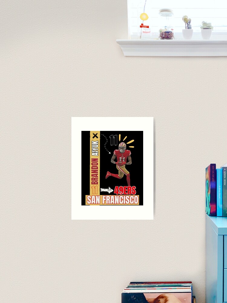 Brandon Aiyuk Poster San Francisco 49ers NFL Sports Print 