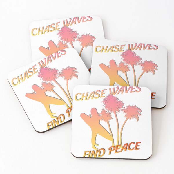 Item preview, Chase waves, find peace designed and sold by Pro tees.