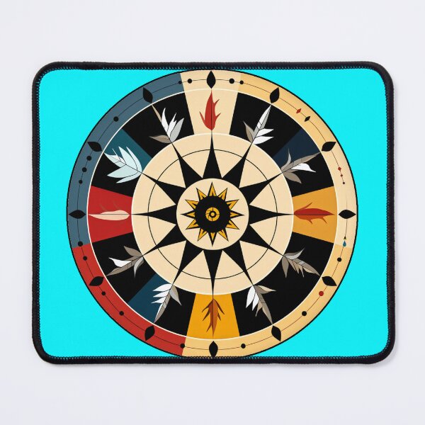 Item preview, Native American Day Tribute: Celebrating Culture: Medicine Wheel designed and sold by captainpeter.