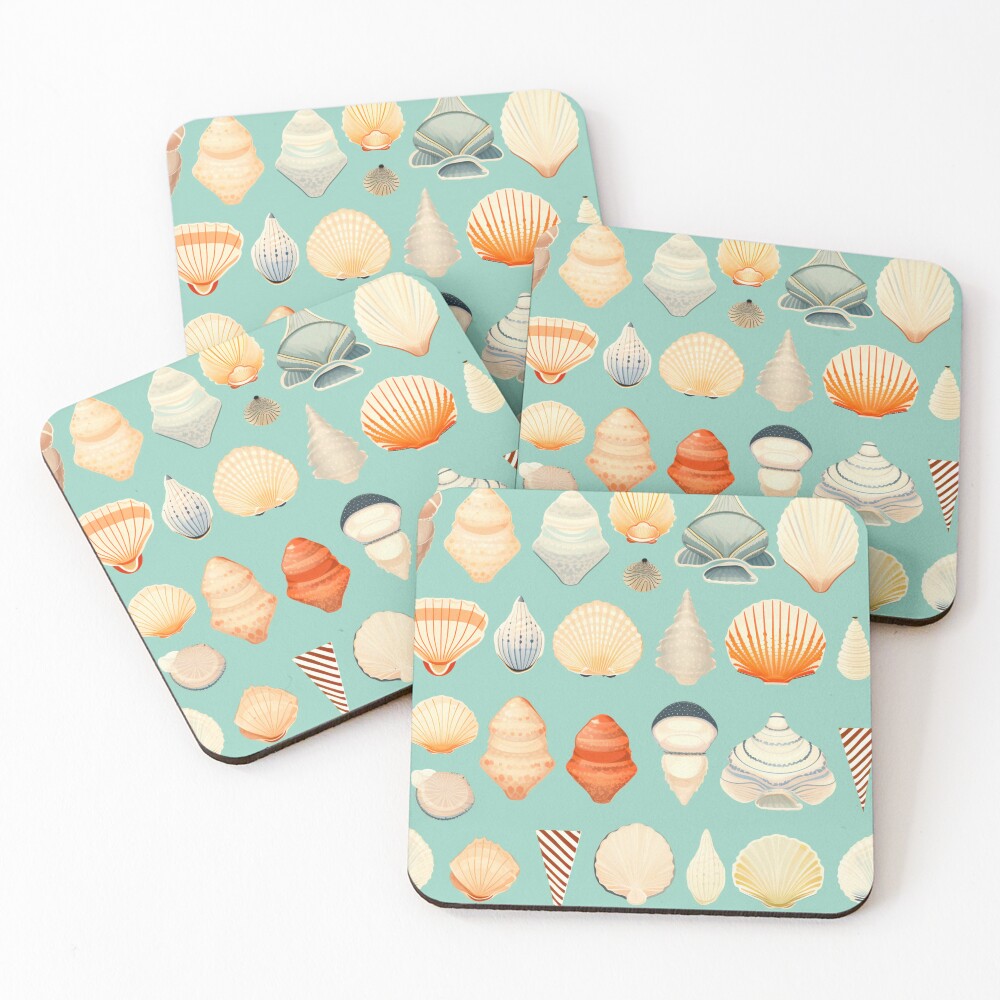 Item preview, Coasters (Set of 4) designed and sold by DiveIntoDesigns.