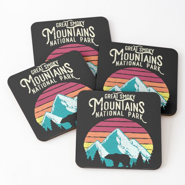 Item preview, Vintage Great Mountains National Park Bear designed and sold by mainana78.
