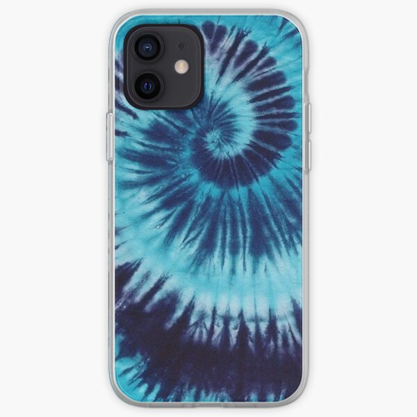 Blue Tie-Dye iPhone Soft Case