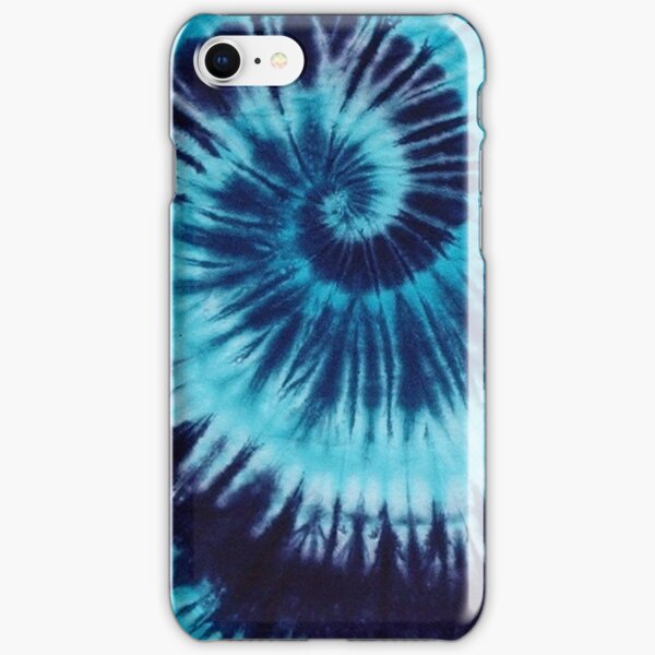 Blue Tie-Dye iPhone Snap Case