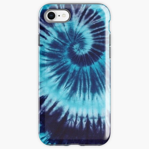 Blue Tie-Dye iPhone Tough Case