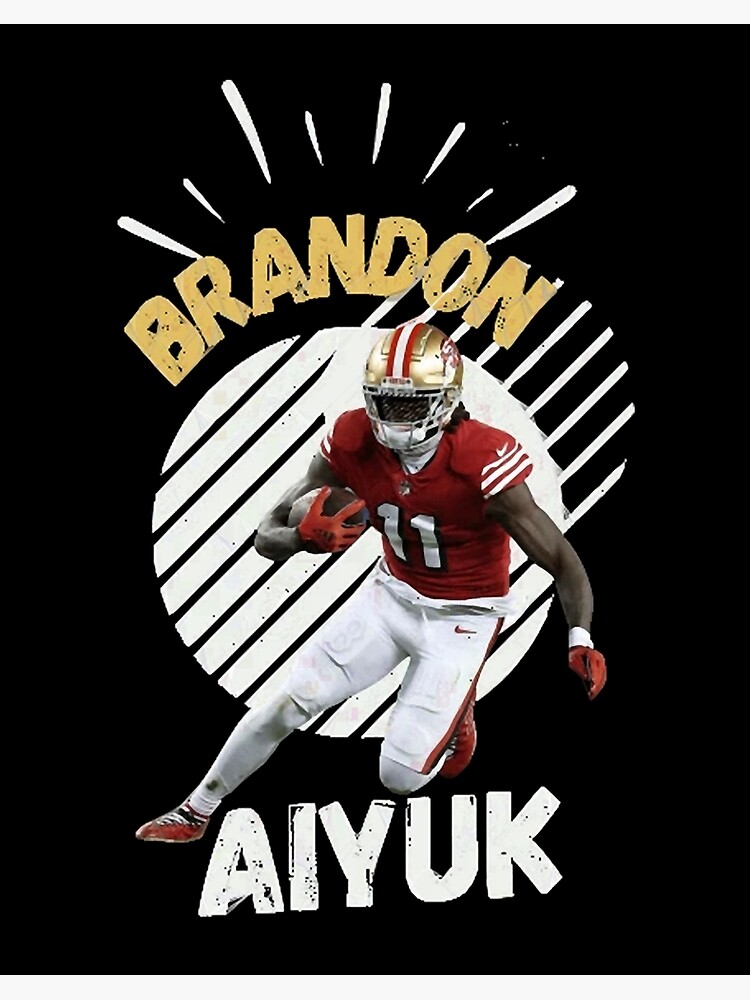 Brandon Aiyuk #11 San Francisco 49ers Name & Number T-Shirt S